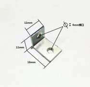 <b>機箱小支架機箱配件沖壓件，角碼，帶螺紋</b>